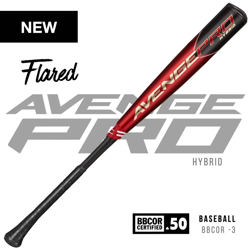 2023 AXE Avenge Pro Hybrid Flared -3 BBCOR Baseball Bat L130K-FLR