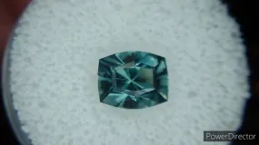 2.71ct Montana Sapphire with Blue to Teal Color Change