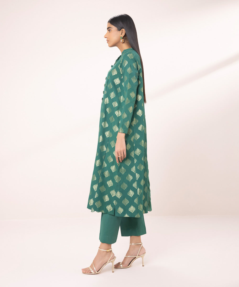 3 Piece - Jacquard Suit with Embroidery