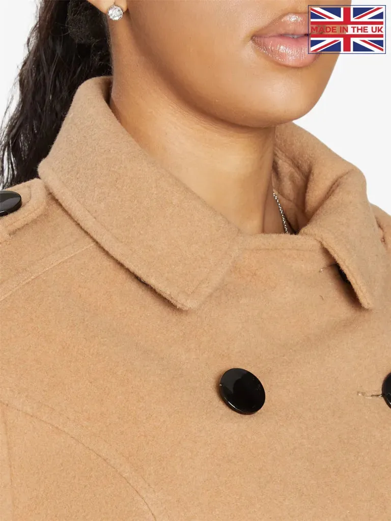 A-Line Double Breasted Coat