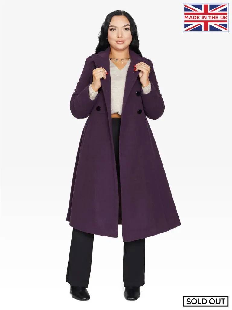 A-Line Double Breasted Coat