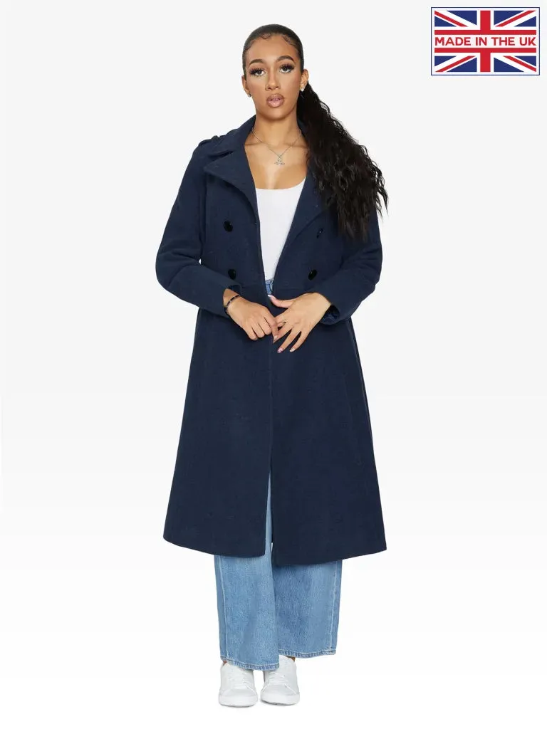 A-Line Double Breasted Coat