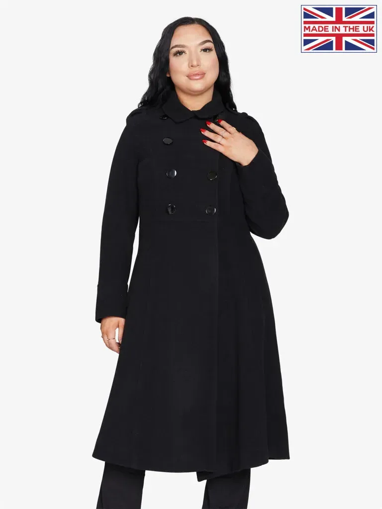 A-Line Double Breasted Coat