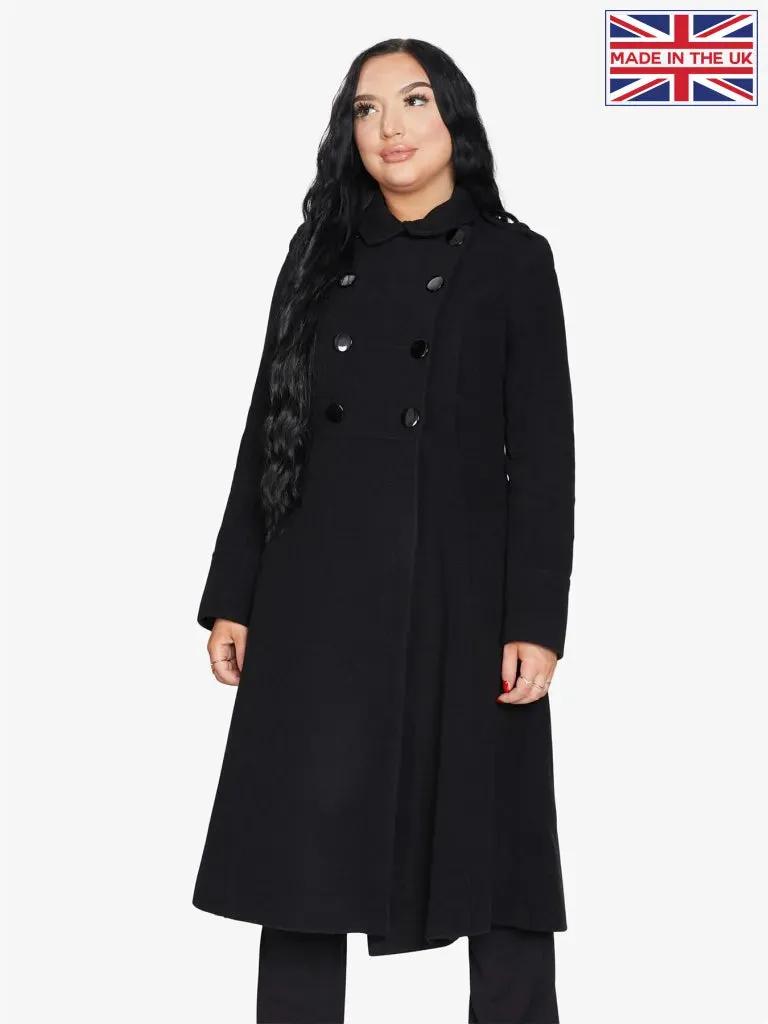 A-Line Double Breasted Coat