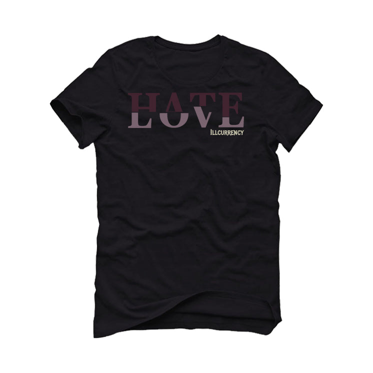 A Ma Maniere x Air Jordan 4 SP 'Violet Ore' Black T-Shirt - Hate Love