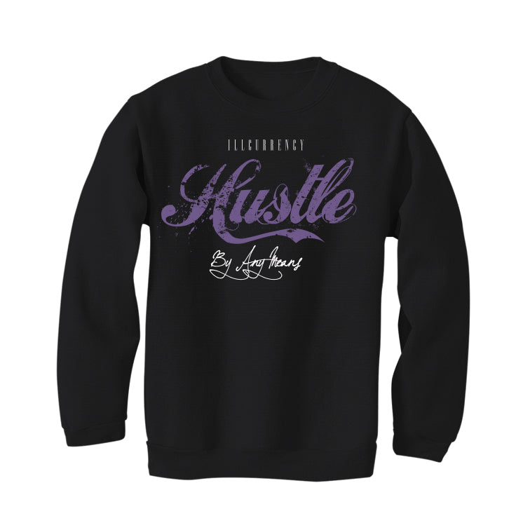 A Ma Maniere x Air Jordan 4 SP Violet Ore Black T-Shirt - Hustle By Any Means: Shop now.