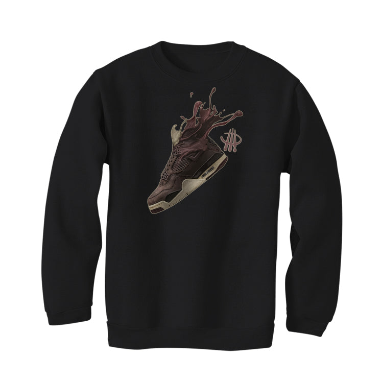 A Ma Maniere x Air Jordan 4 SP Violet Ore Black T-Shirt - SPLASH