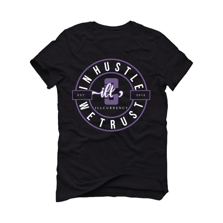 A Ma Maniere x Air Jordan 4 SP 'Violet Ore' Black T-Shirt - Trustworthy Hustle in Stock