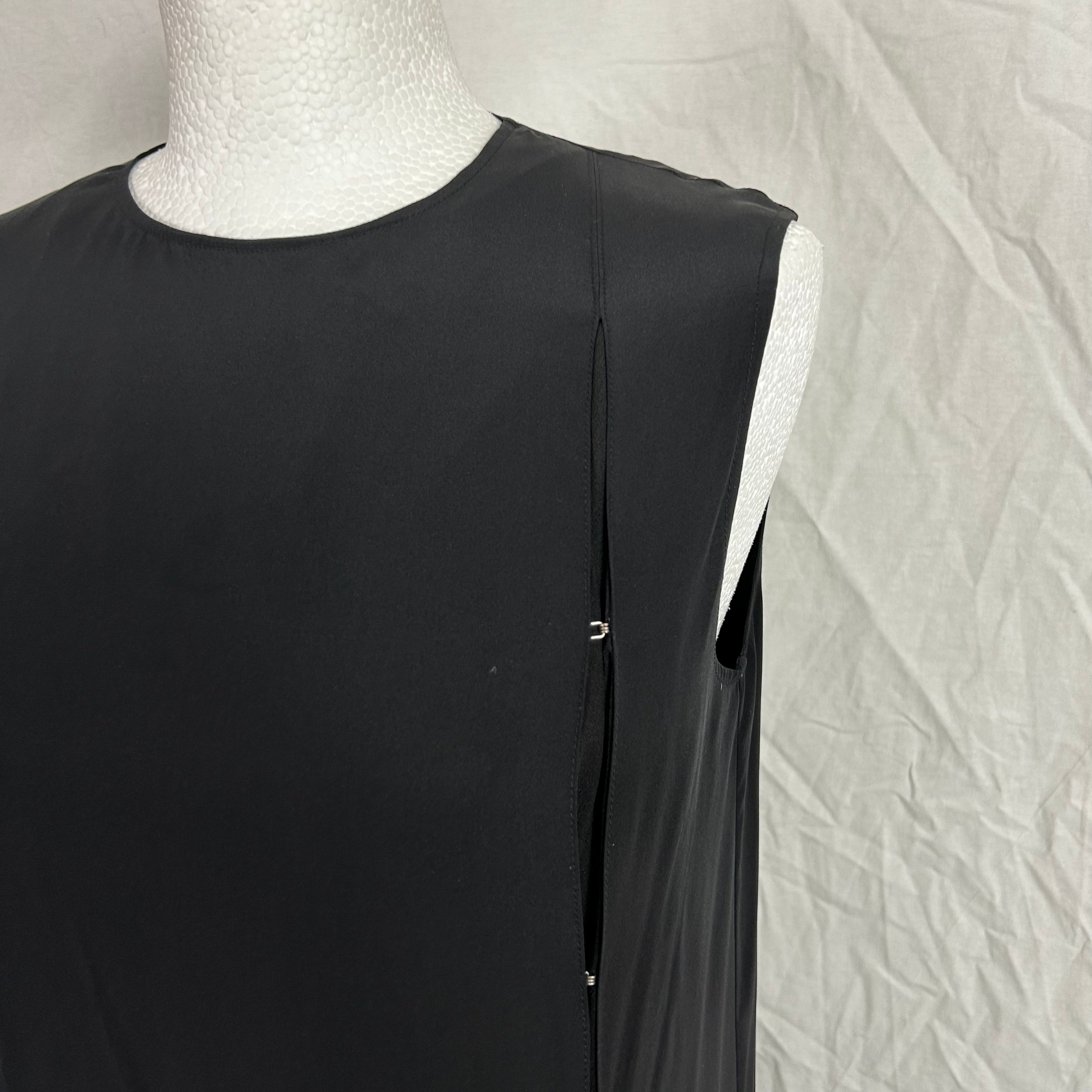 Acne Studios Black Silk Smilla Dress XS $561 - Brand New