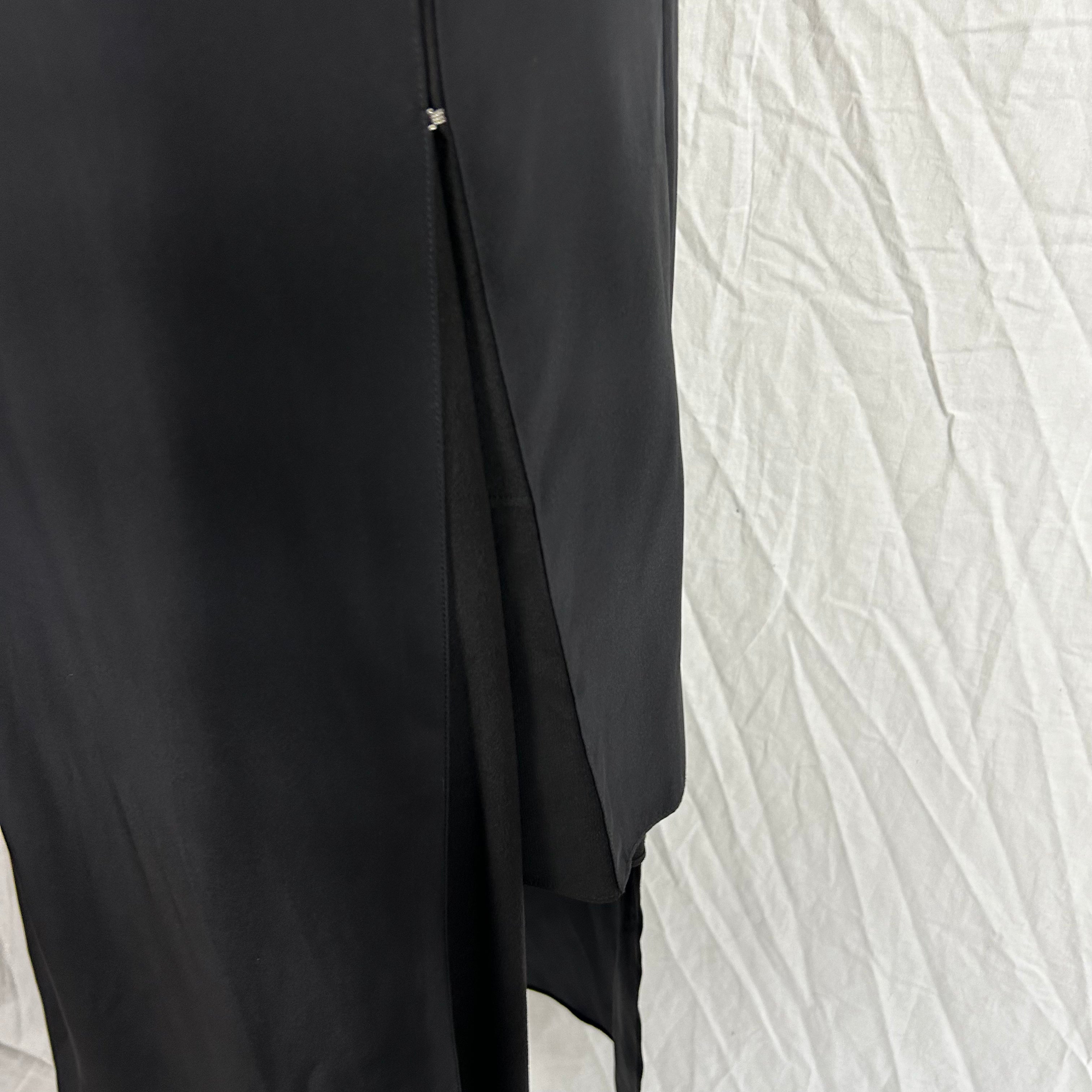 Acne Studios Black Silk Smilla Dress XS $561 - Brand New