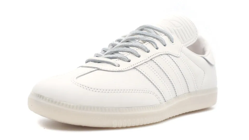 adidas HUMANRACE SAMBA PHARRELL WILLIAMS Cloud White TRIPLE WHITE