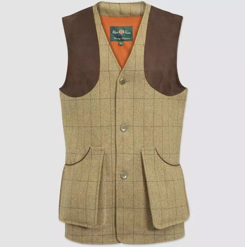 Alan Paine Tweed Shooting Waistcoat for Sale