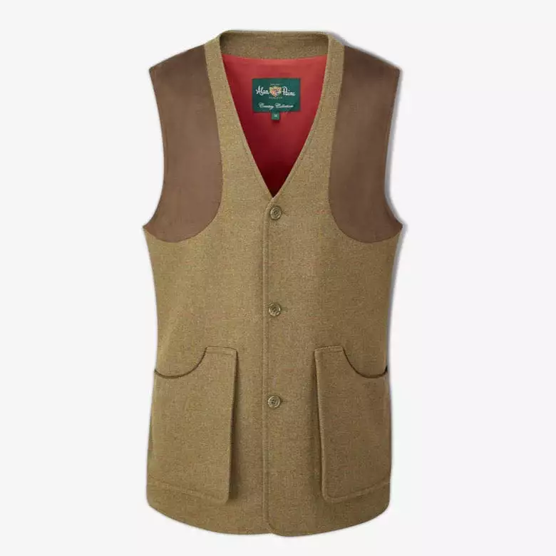 Alan Paine Tweed Shooting Waistcoat for Sale