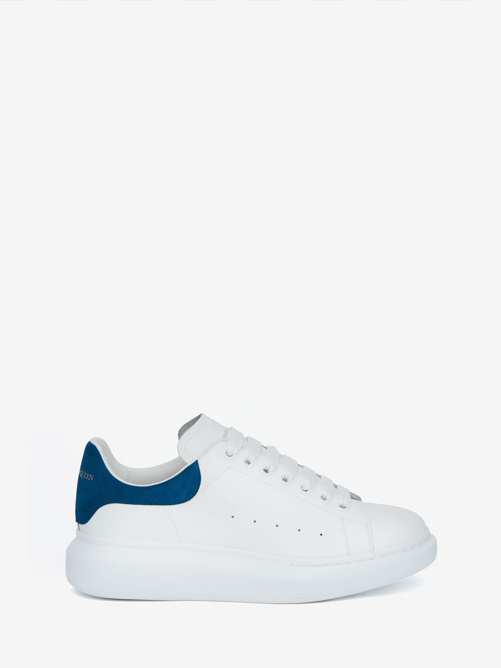 Alexander McQueen Men's Paris Blue Oversized Sneaker.