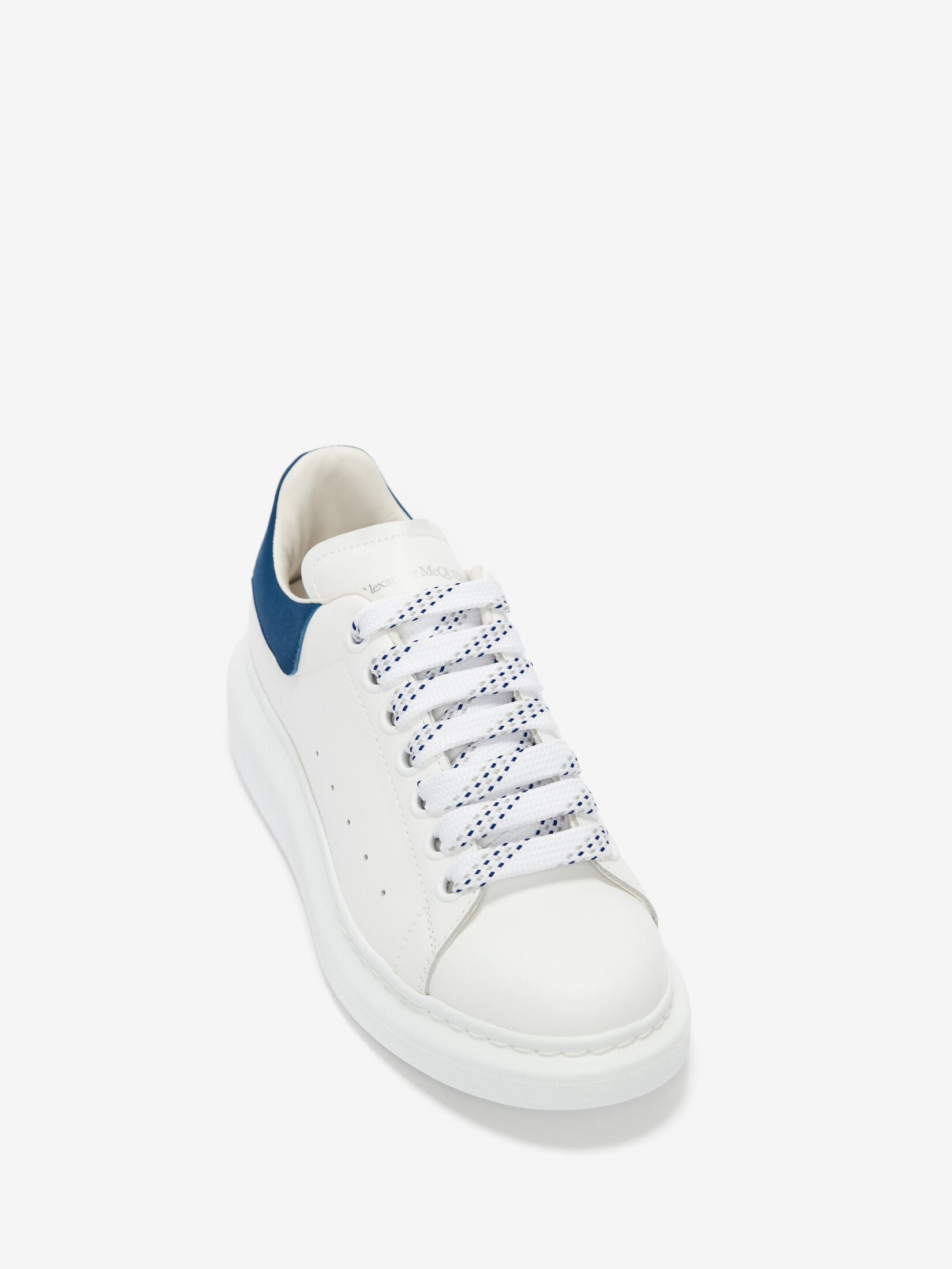 Alexander McQueen Men's Paris Blue Oversized Sneaker.