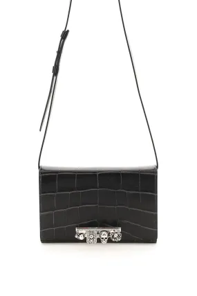 Alexander McQueen Skull Ring Messenger Bag