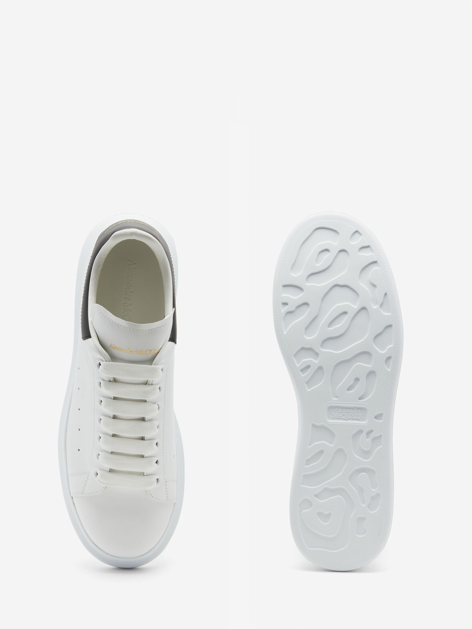 Alexander McQueen White/Black Oversized Sneaker