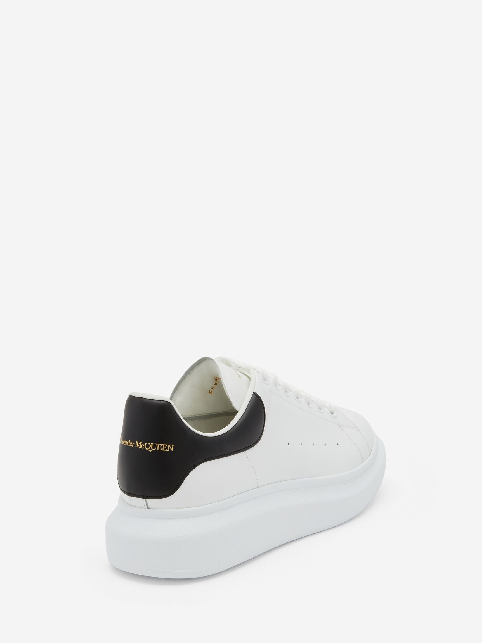 Alexander McQueen White/Black Oversized Sneaker