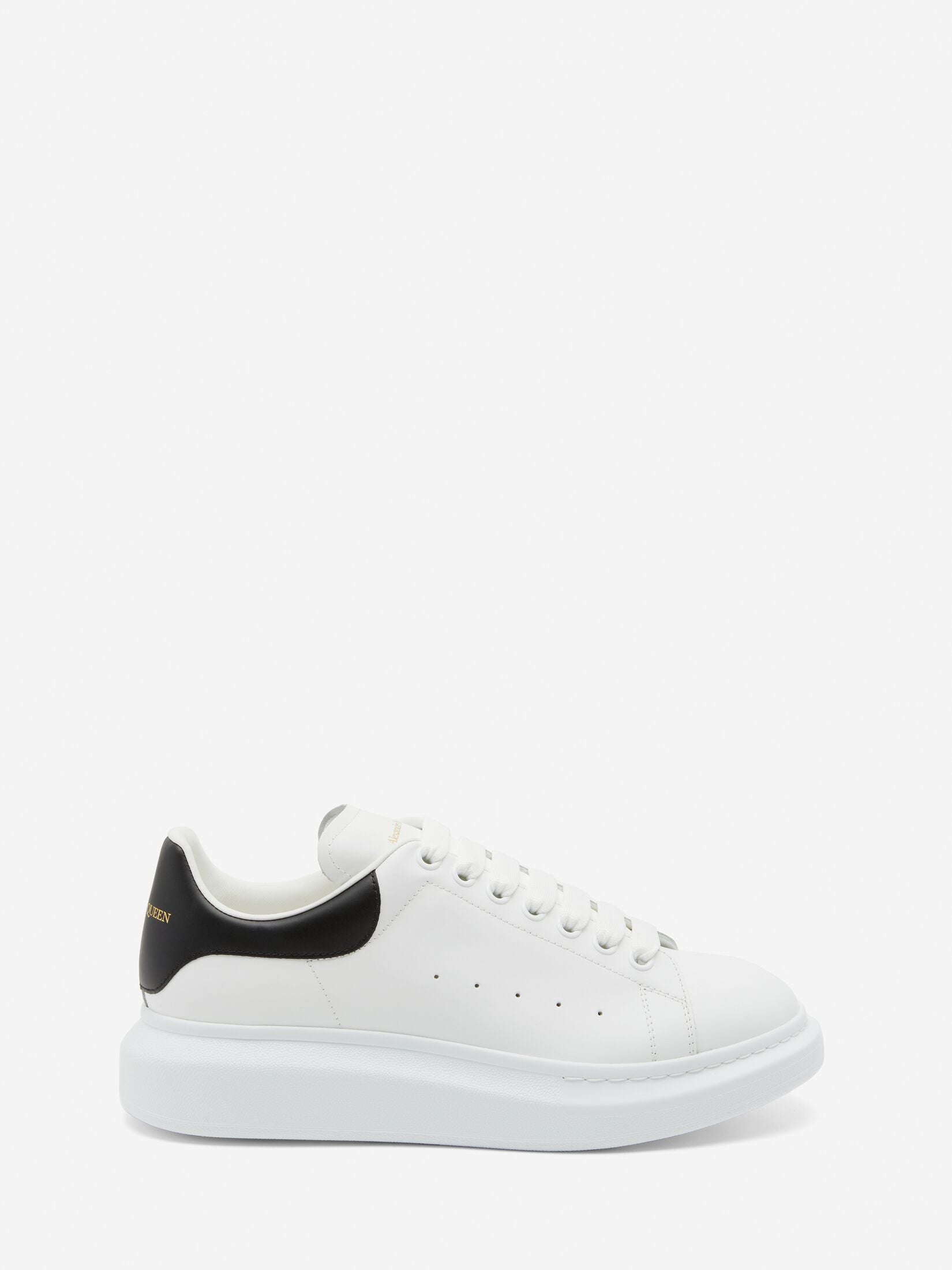 Alexander McQueen White/Black Oversized Sneaker