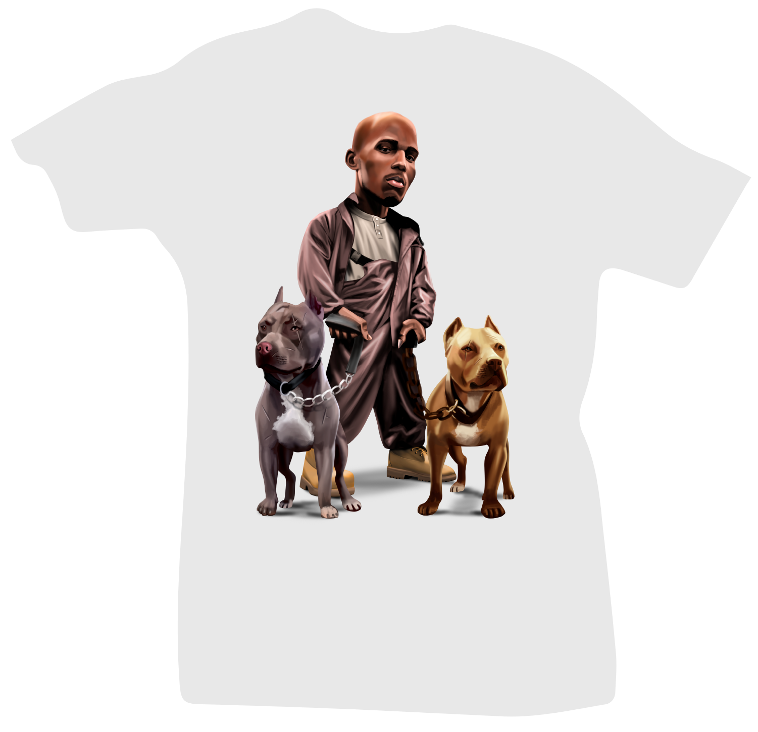 All Dogs go to Heaven (DMX) White T-Shirt