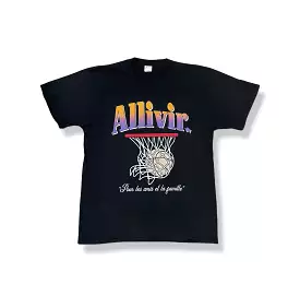 Allivir League Vintage T-Shirt - Black