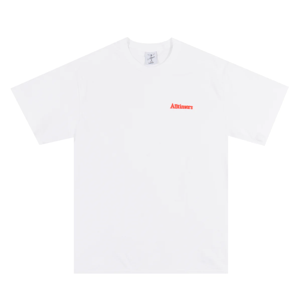 Alltimers Broadway Embroidered T-Shirt White