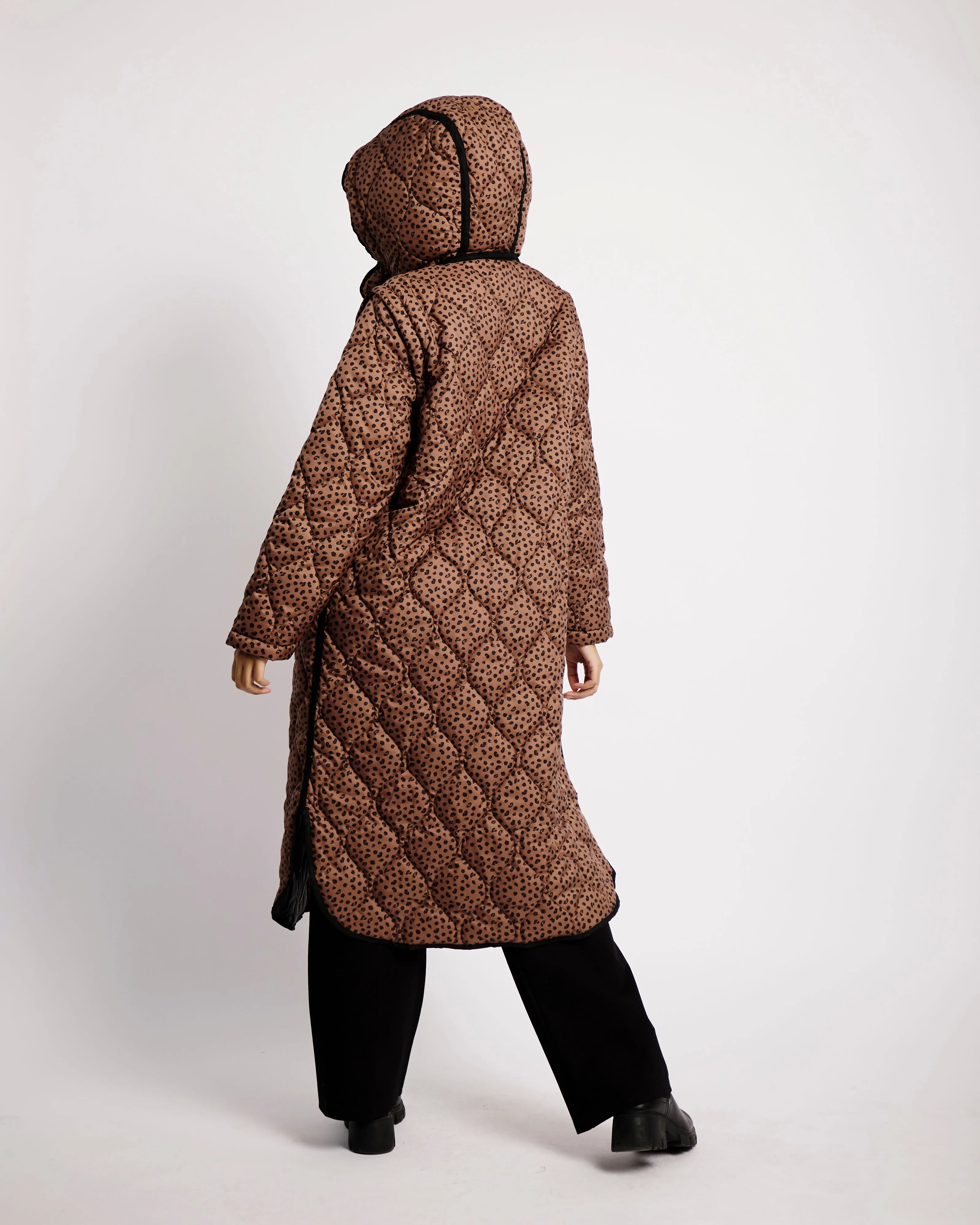 Animal Quilted Puffer in