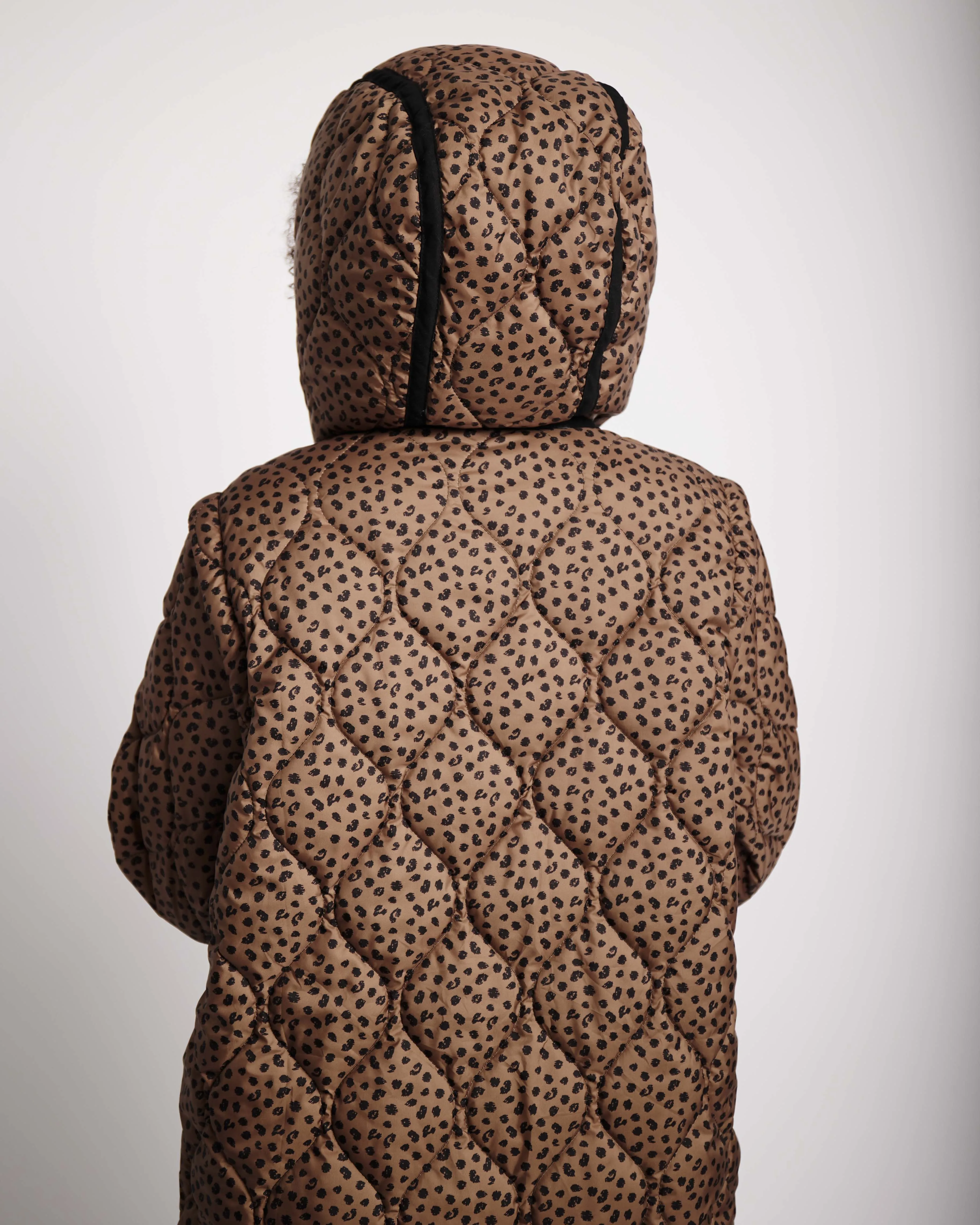 Animal Quilted Puffer in