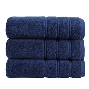 Antalya Bath Sheet - Denim - Large Turkish Towel