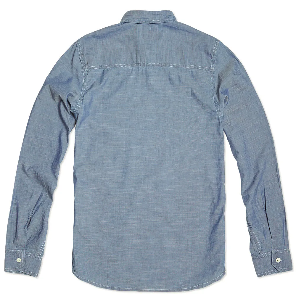 A.P.C. Carhartt Sailor Shirt in Blue