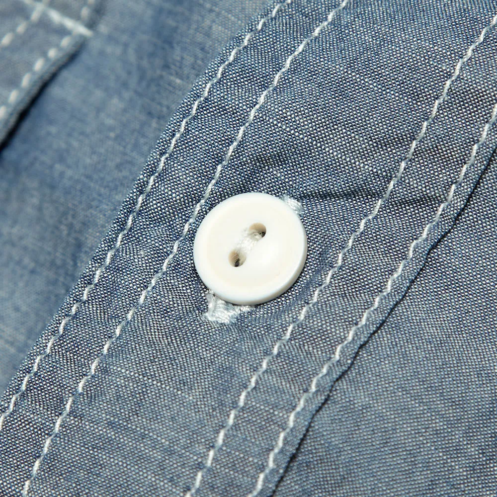 A.P.C. Carhartt Sailor Shirt in Blue