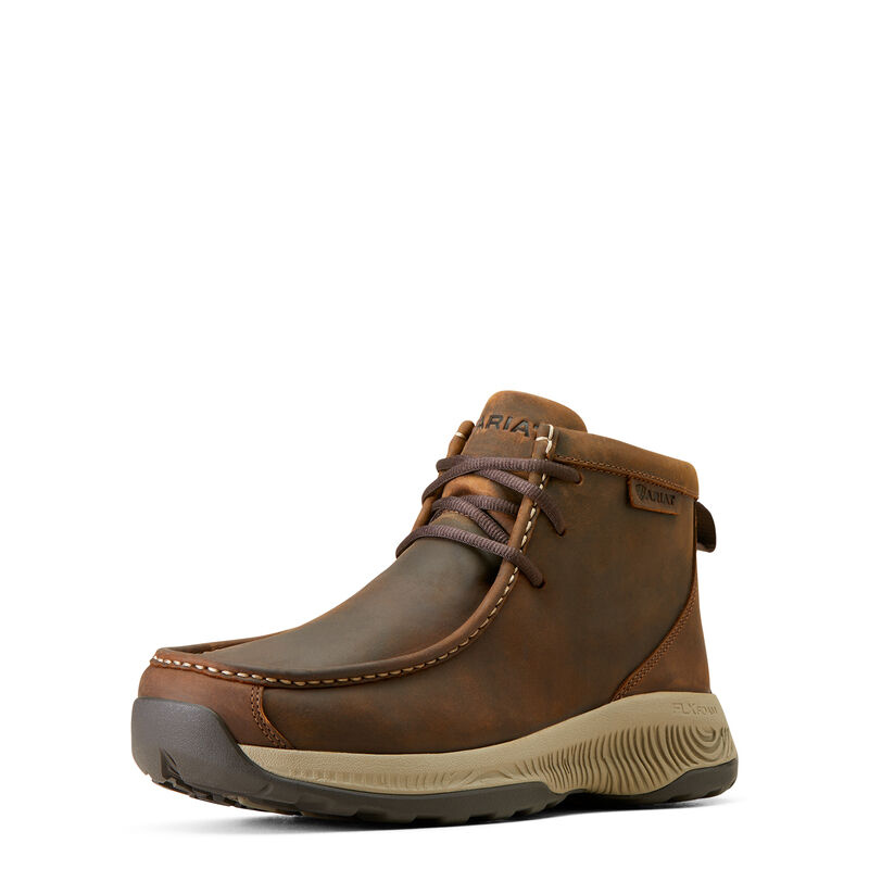 Ariat Men's Spitfire All-Terrain Boot in Oily Tan Distressed