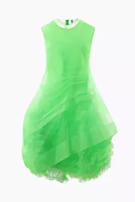 Asher sleeveless tulle dress.