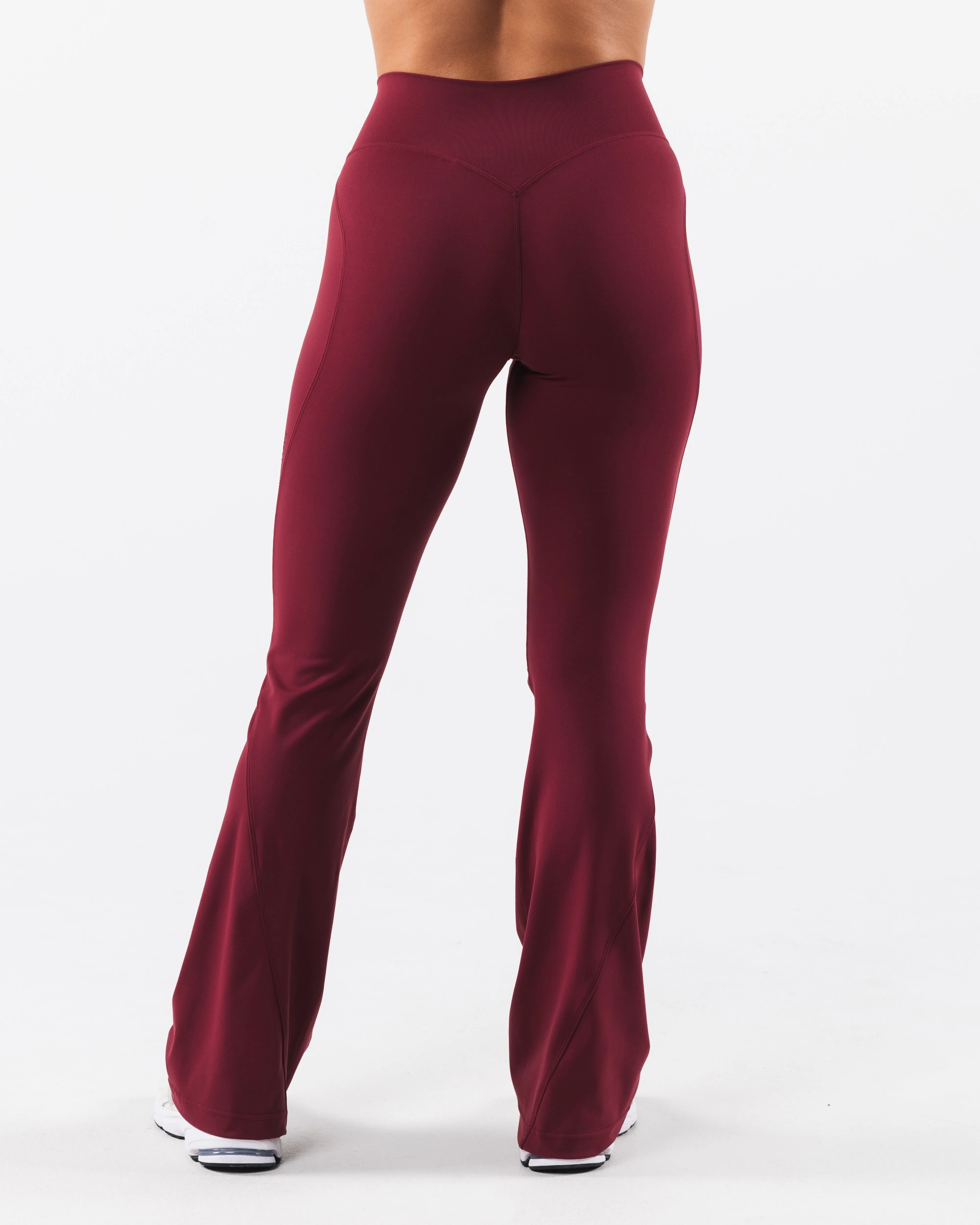 Aura Flare Pants - Cranberries