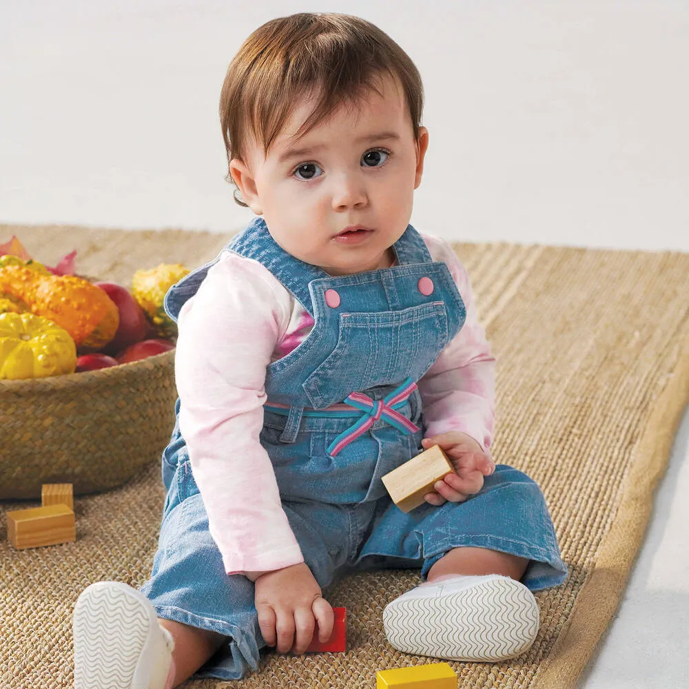 Toddler Girls Jean Overalls