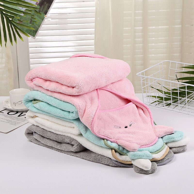 Baby Poncho Bath Towel | 90*90cm