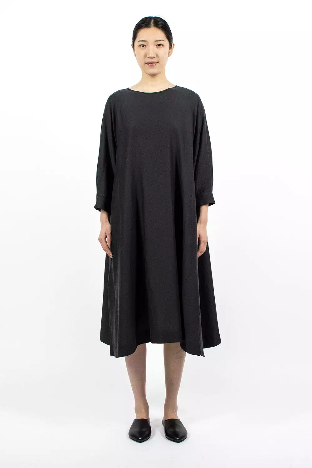 Baker Dress Charcoal - Shop Now