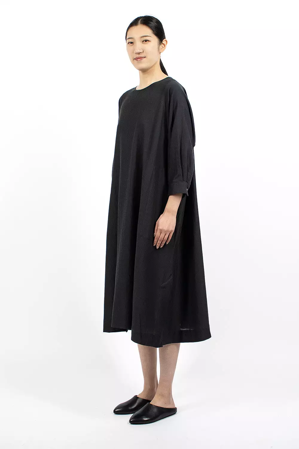 Baker Dress Charcoal - Shop Now