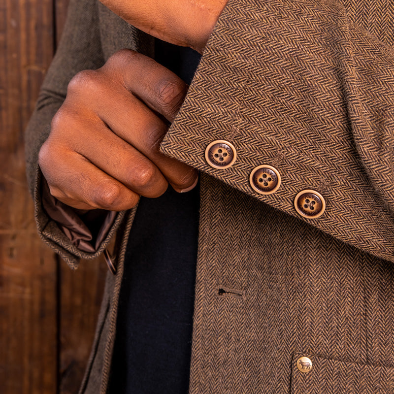 Balgowan Camel Tweed Blazer