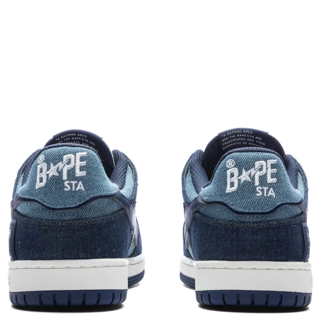 Bape Denim Sk8 Sta - Indigo