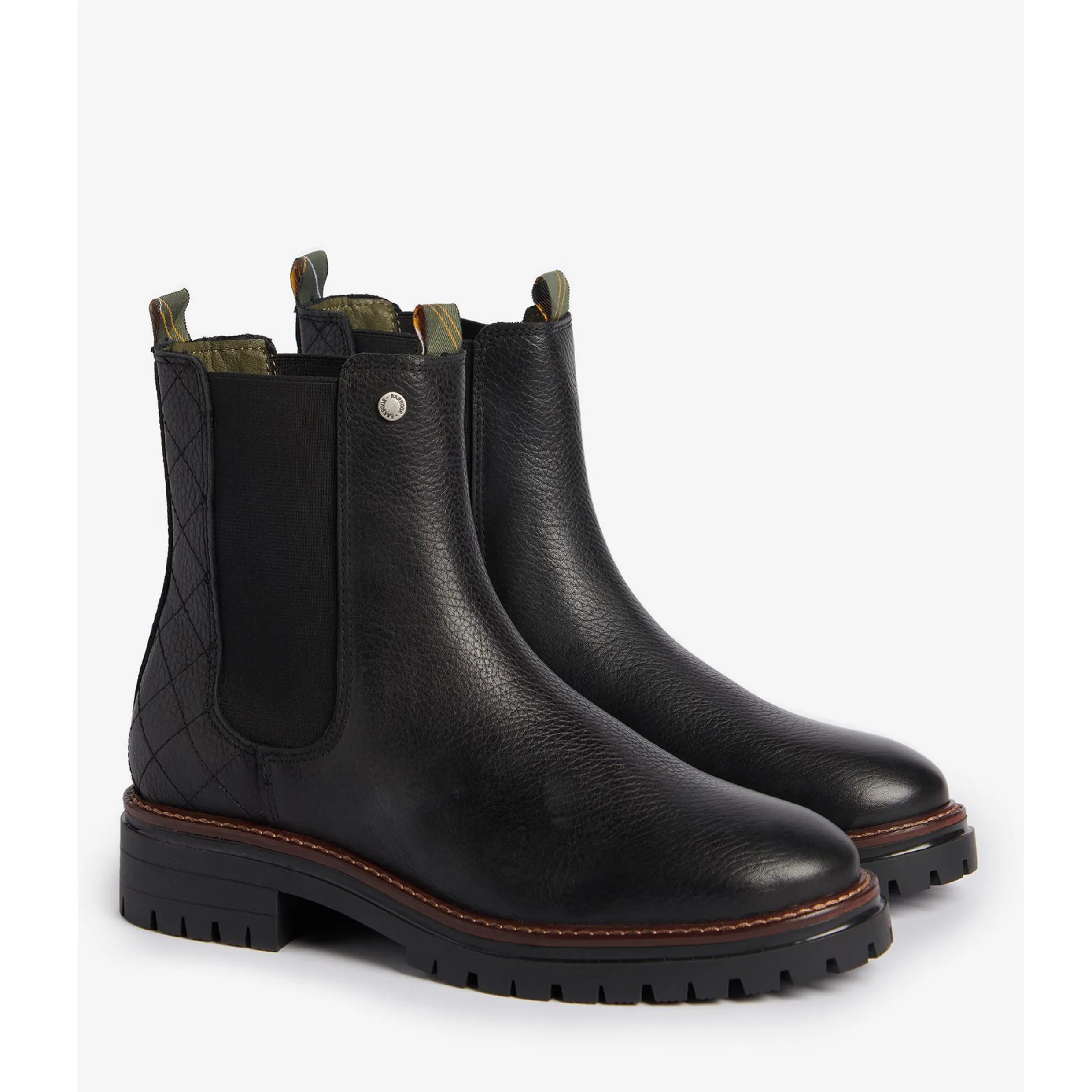 Barbour Evie Chelsea Boot in Black LF00575