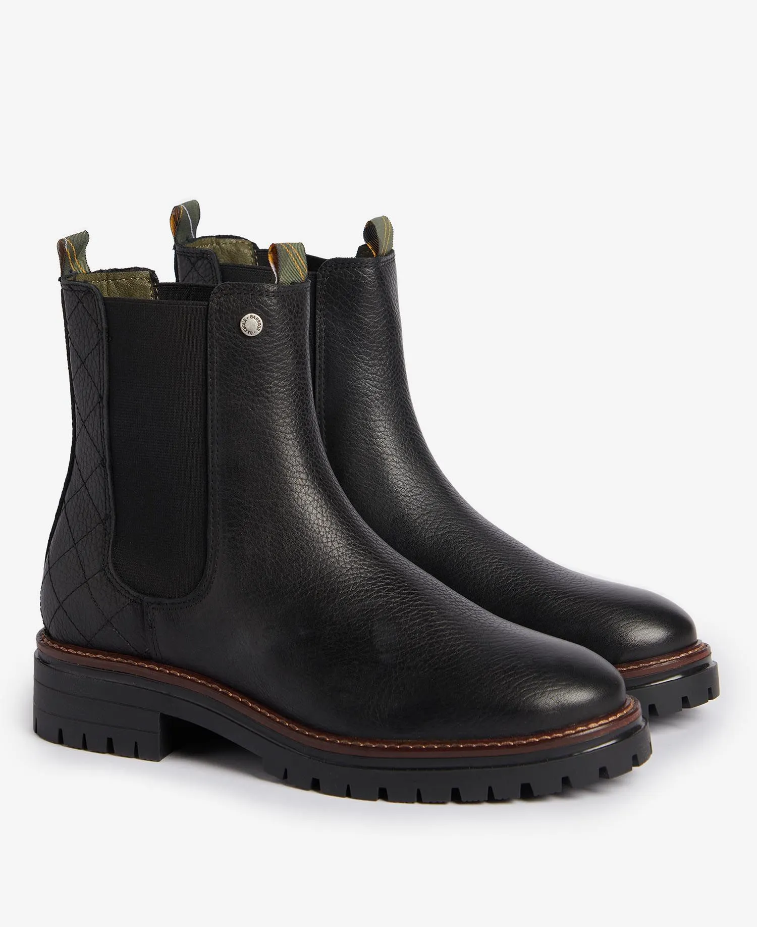 Barbour Evie Chelsea Boot in Black LF00575