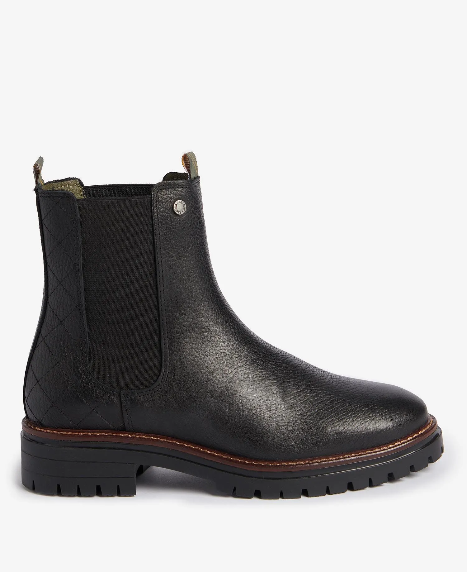 Barbour Evie Chelsea Boot in Black LF00575