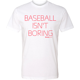 Baseball Fanatics Unisex White T-Shirt