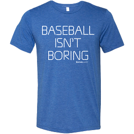 Baseball T-Shirt - Royal Blue - Unisex