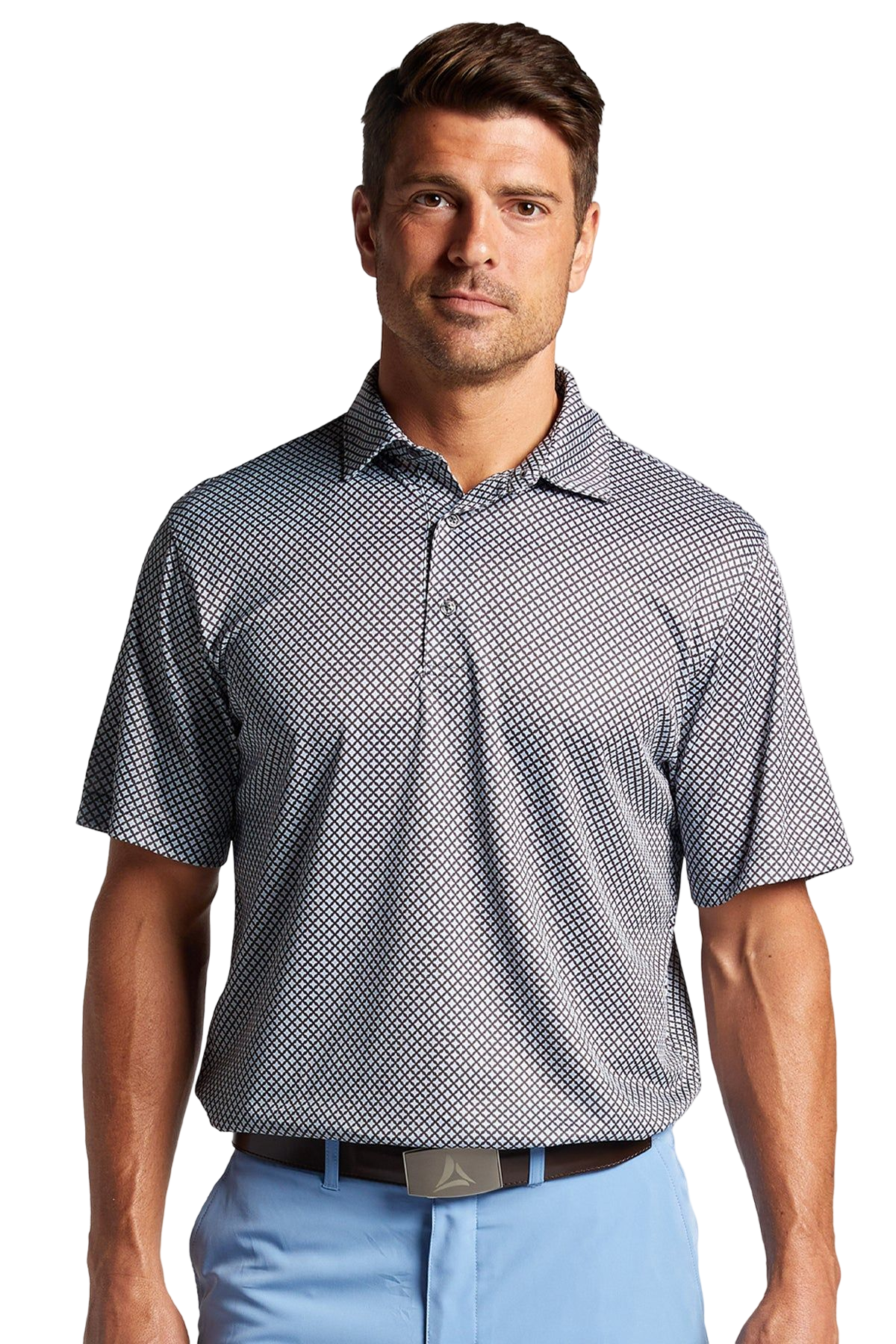 Bermuda Sands Men's Polo Asphalt - Cromwell