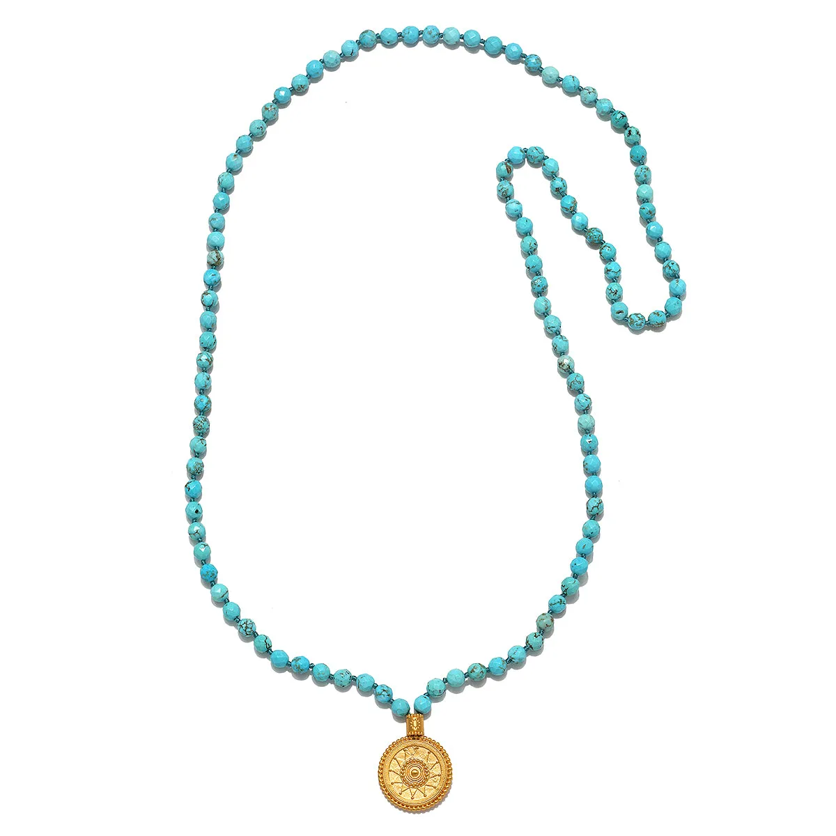 Turquoise Mala Beyond the Horizon