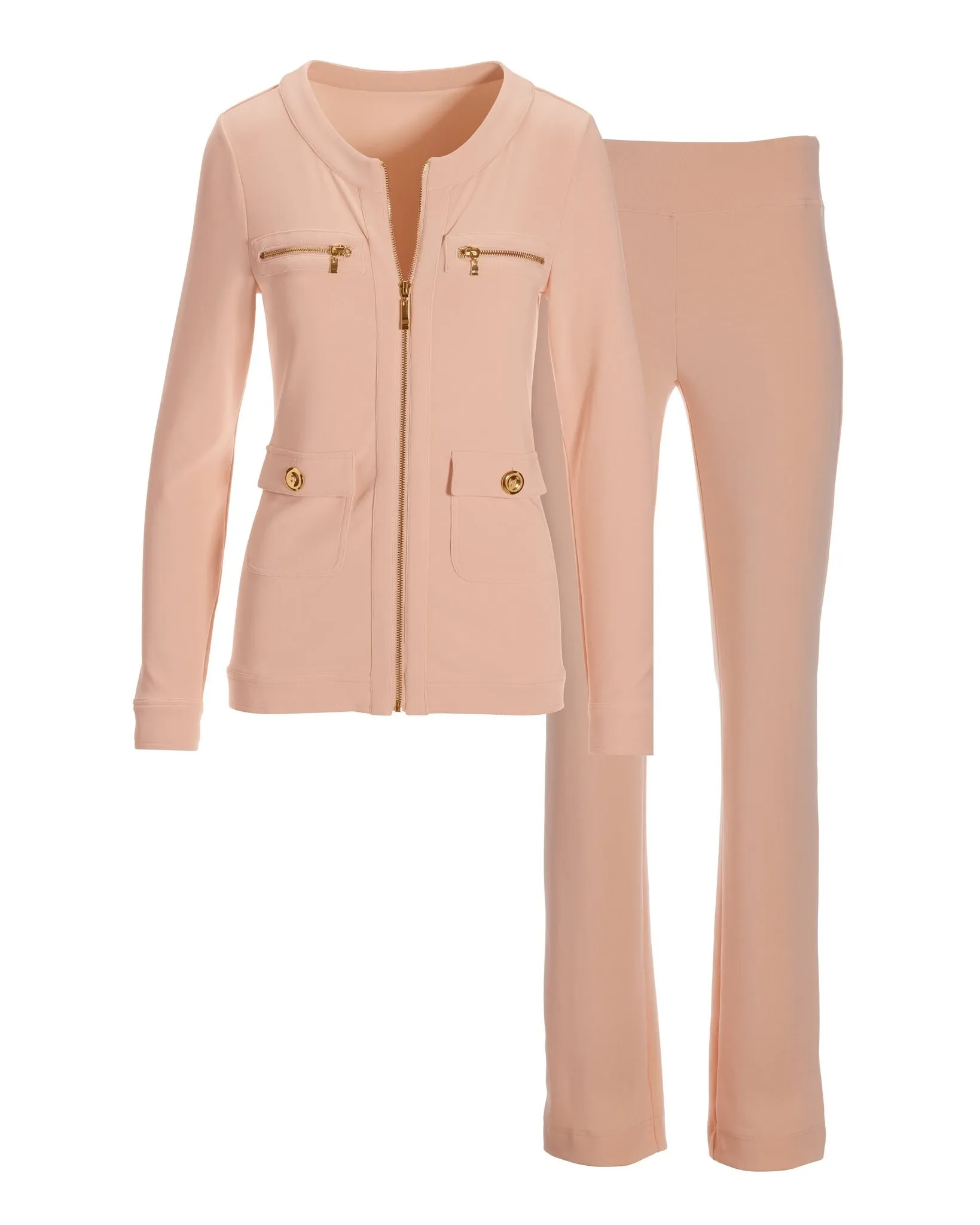 Stylish Travel Outfits Pale Pink 2BH42 Coordinates