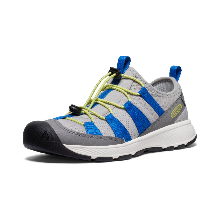 Big Kids Motozoa Sneaker Steel Grey Evening Primrose