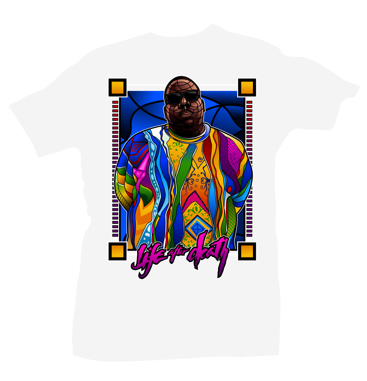 Biggie Life After Death White Tee